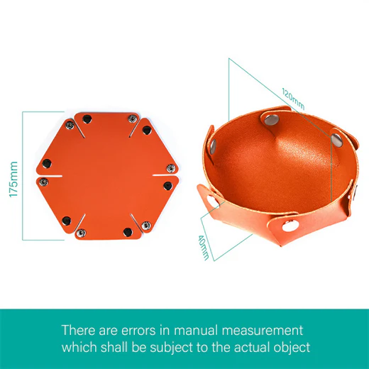 Hurricane Dice Tray (Orange)