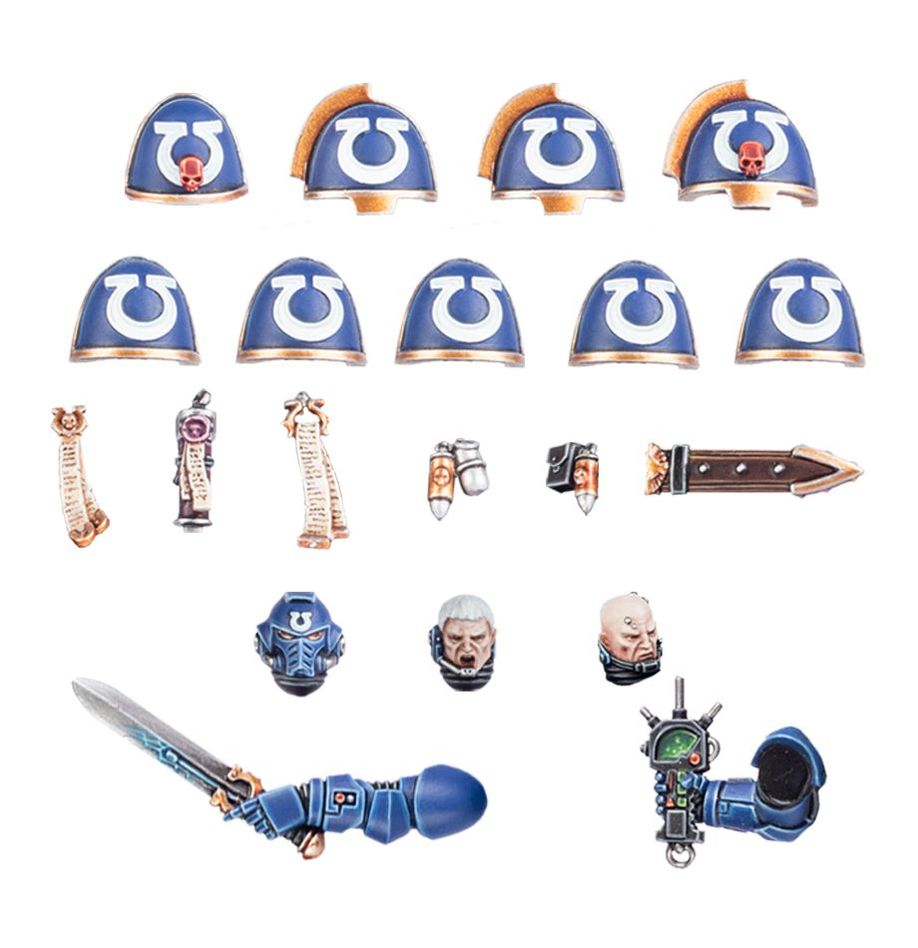 Warhammer 40K: Space Marines - Primaris Upgrades der Ultramarines