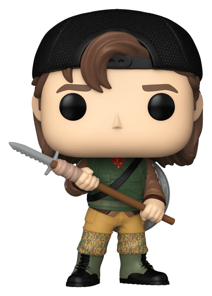 Stranger Things: POP Steve Harrington (1888) Aktionsfigur, Jäger, Messer, Rucksack, grünes Hemd