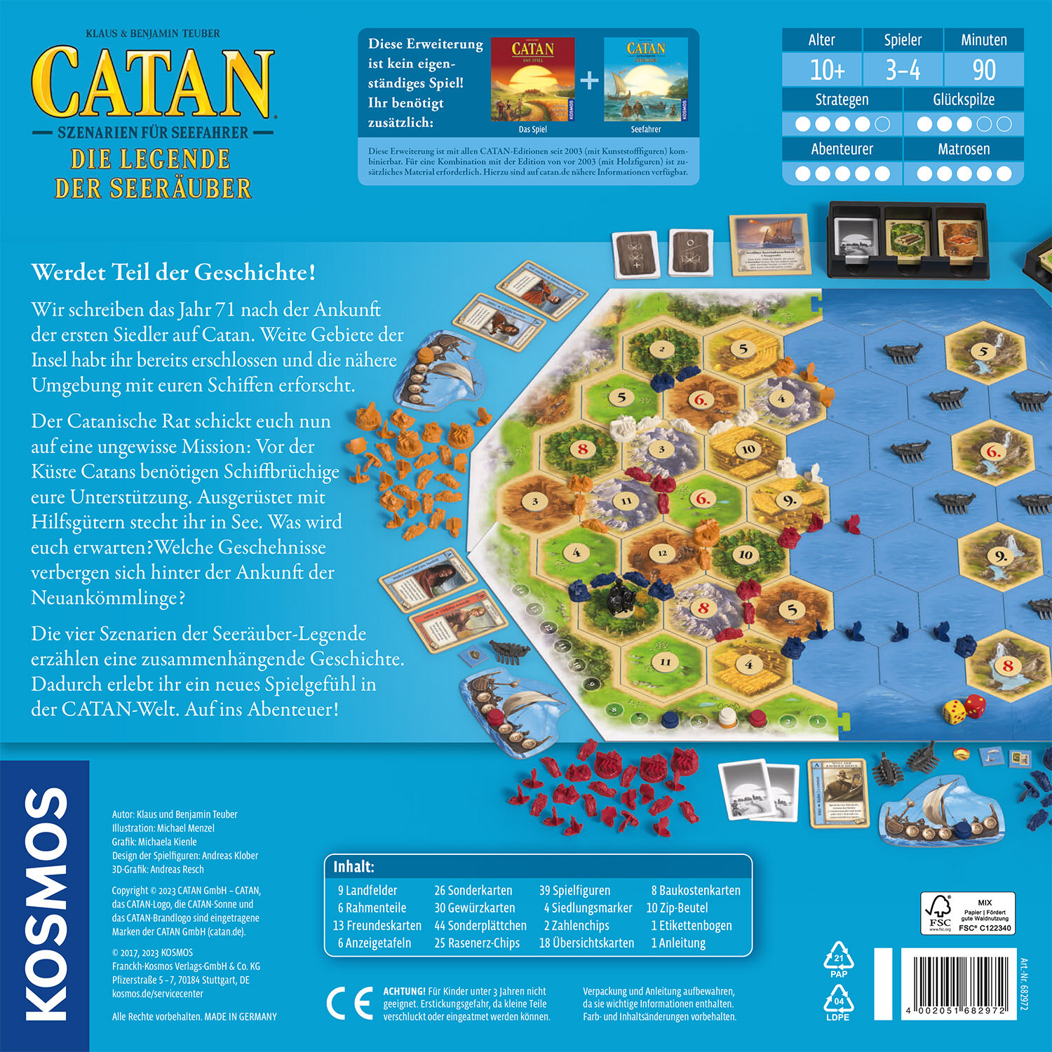 Catan: Seefahrer - Die Legende der Seeräuber