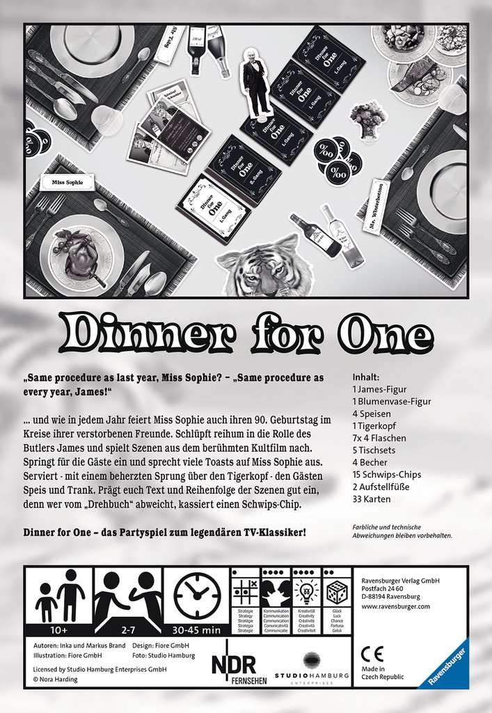 Dinner for One Spiel