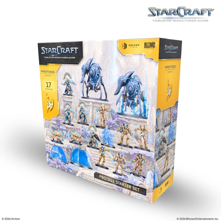 StarCraft, Protoss, Starter Set, Tabletop, Miniatures