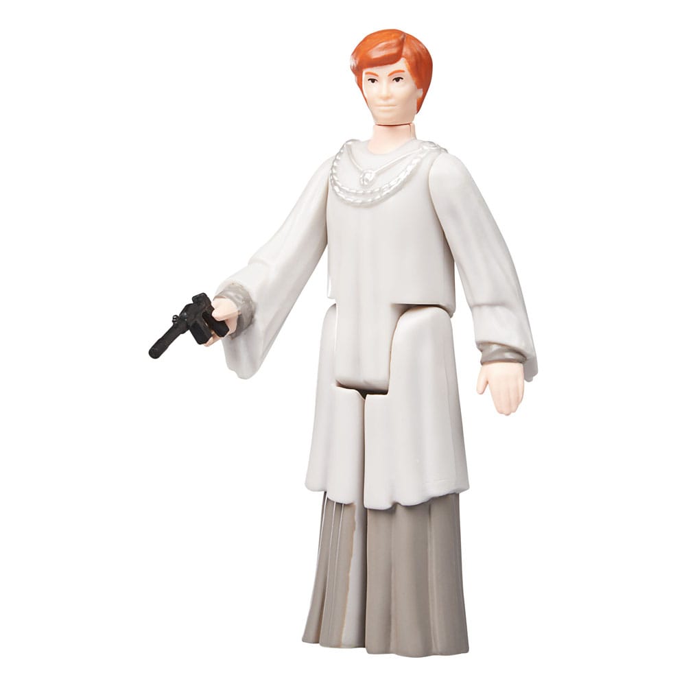 Star Wars AF: Retro Collection 6er Set Return of the Jedi 10cm Actionfigur, Spielzeug, weiße Robe, rotes Haar, Waffen-Accessoire