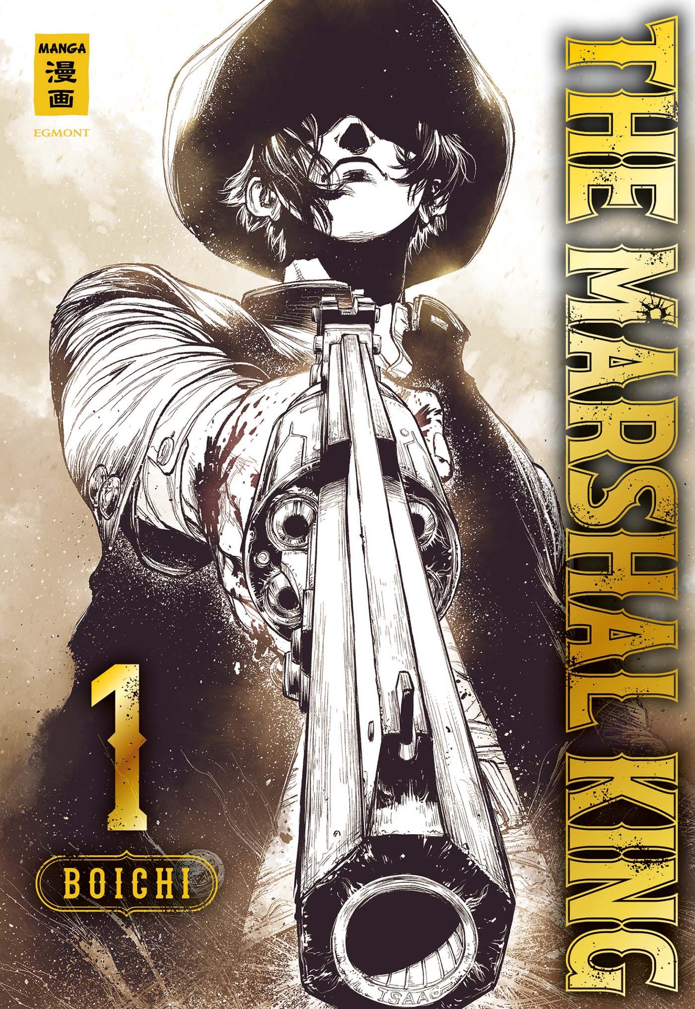 Waffenrevolver, Manga, Hut, Skelett, Schwarz-Weiß