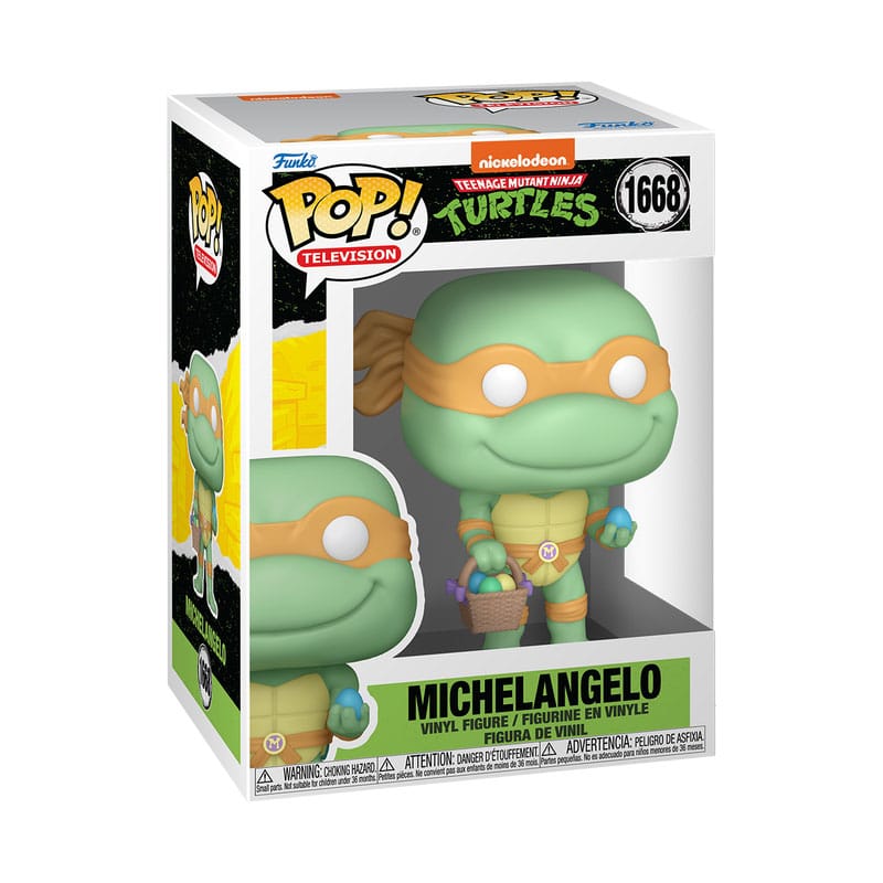 Teenage Mutant Ninja Turtles: POP Michelangelo/Osterkörbchen Easter 2025 (1668) Teenage Mutant Ninja Turtles: POP Michelangelo/Osterkörbchen Easter 2025 (1668)