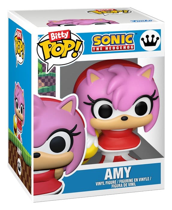 Sonic: POP Bitty 4er Set Sonic/Amy/Tails/Knuckles Sonic the Hedgehog, Amy, Vinylfigur, Figurine, Rosa Haare