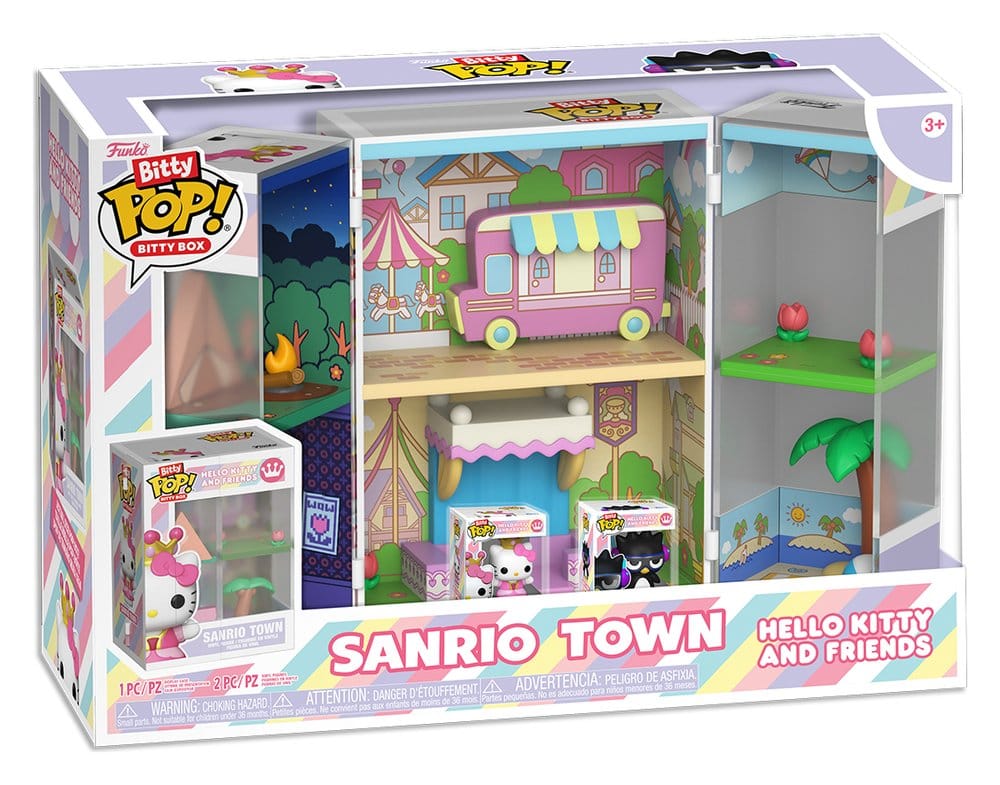 Puppenhaus, Miniaturwelt, Spielzeugset, Hello Kitty, Sanrio Town