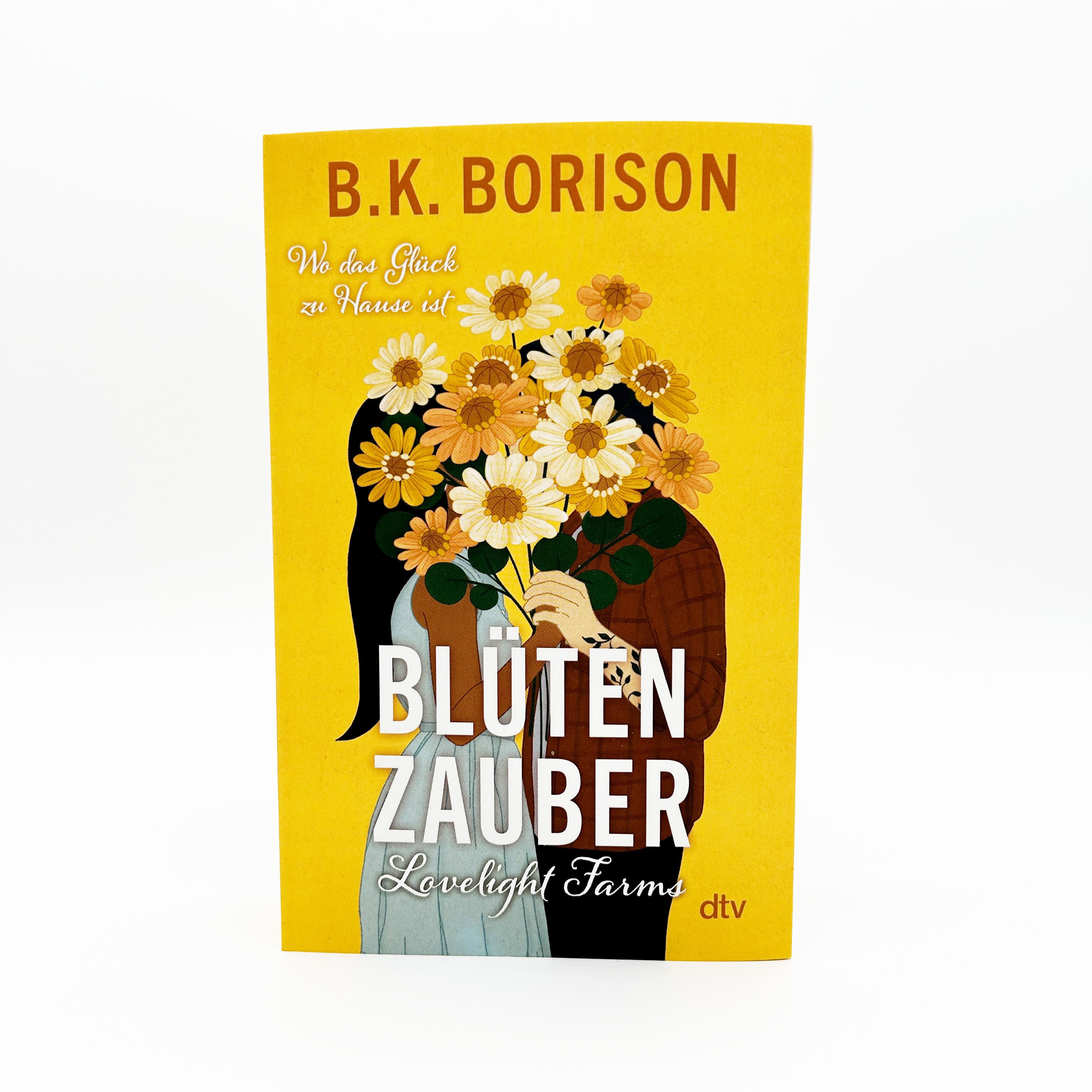 Lovelight Farms - Blütenzauber Der zweite Band der Small-Town-Romance ¦ Auf Lovelight Farms warten Geschichten zum Ankommen und Wohlfühlen . Board book. Buch, Gelb, Blumen, Hochformat, Cover