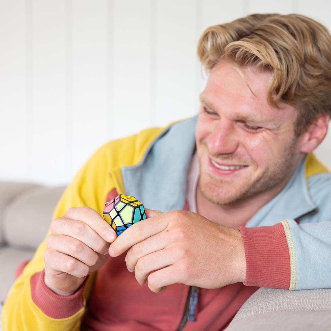 Meffert´s: Mini Skewb puzzle, rubiks-cube, multicolor, handheld, adult