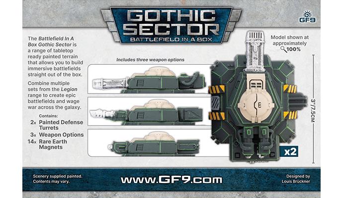Battlefield in a Box: Legion Defense Turrets (Gothic Sector)