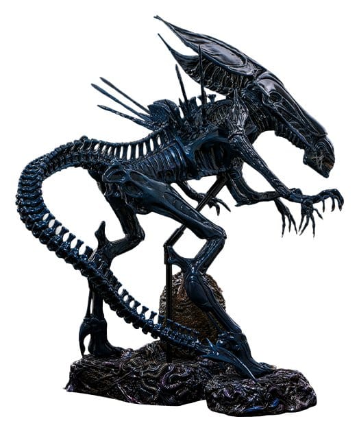 Alien AF: Alien Queen 1/6 53cm Drachenfigur, Skelettdrachen, Drachenstatue, Modellfigur, Sci-Fi Gothic