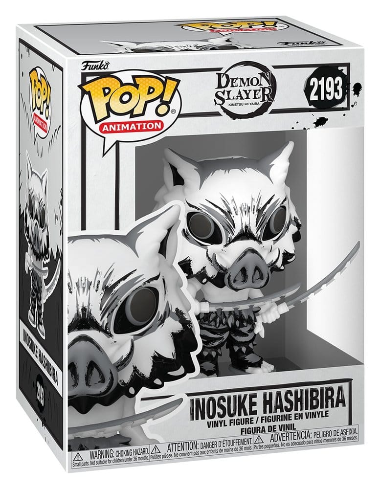 Pops! Animation, Vinylfigur, Demon Slayer, Inosuke Hashibira, Maskenwildschwein