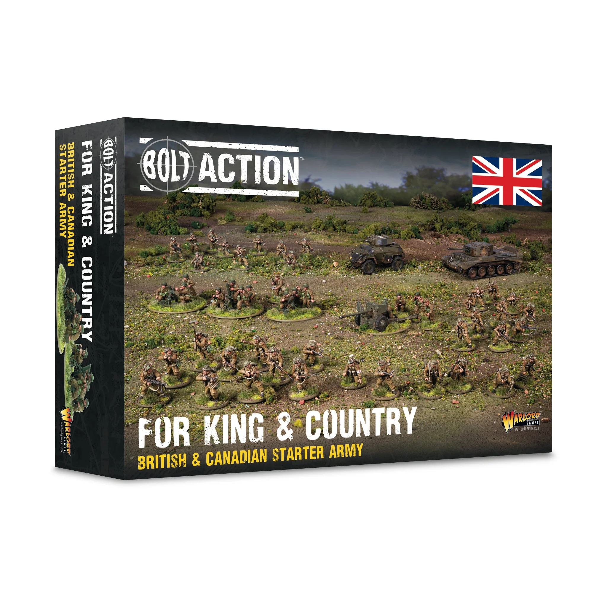Miniatures, Wargame, Britische Armee, Kanadische Armee, Gelände