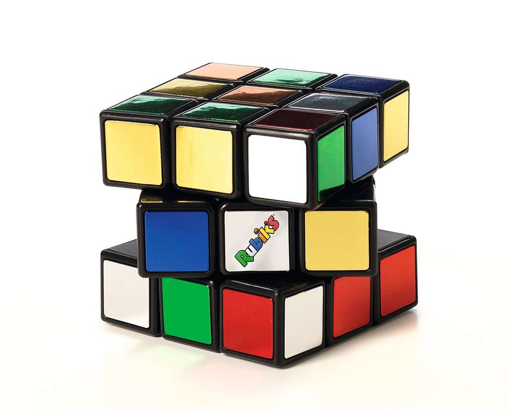 Rubik's Cube 3x3 Metallic