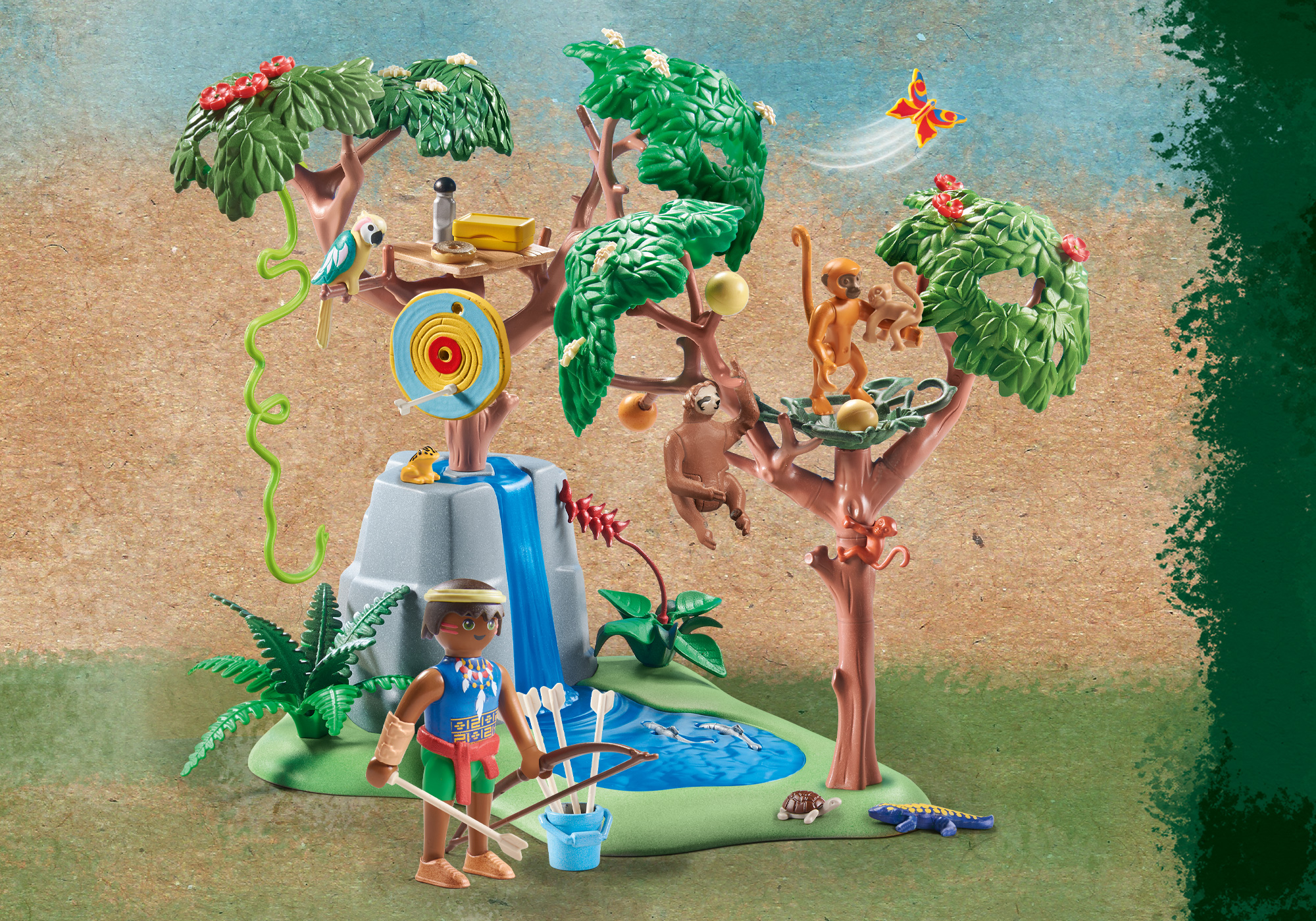 Playmobil: Wiltopia - Tropischer Dschungel-Spielplatz