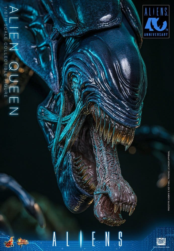 Alien AF: Alien Queen 1/6 53cm Xenomorph, Alien, Figur, Blau, Poster