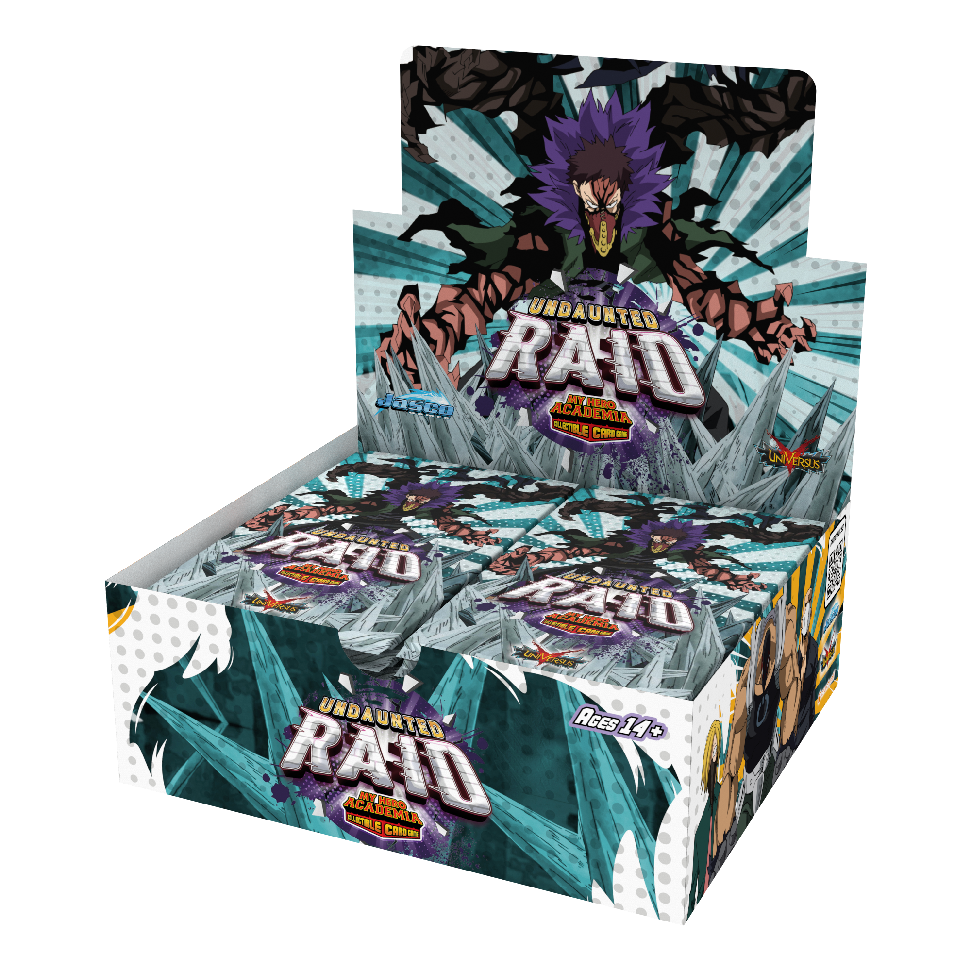 My Hero Academia CCG: Series 05 Undaunted Raid Display My Hero Academia CCG: Series 05 Undaunted Raid Display