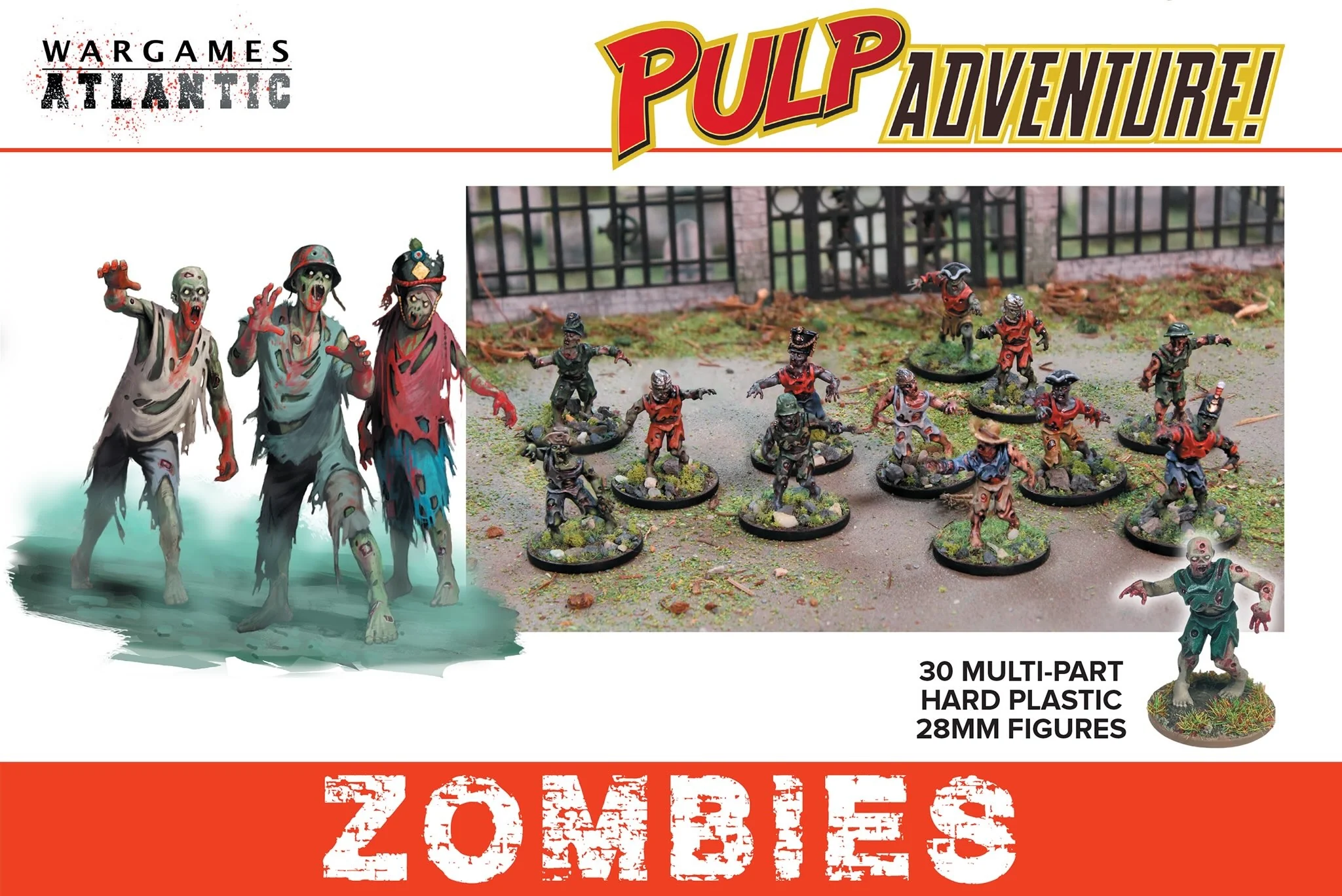 Wargames Atlantic: Pulp Adventure! - Zombies