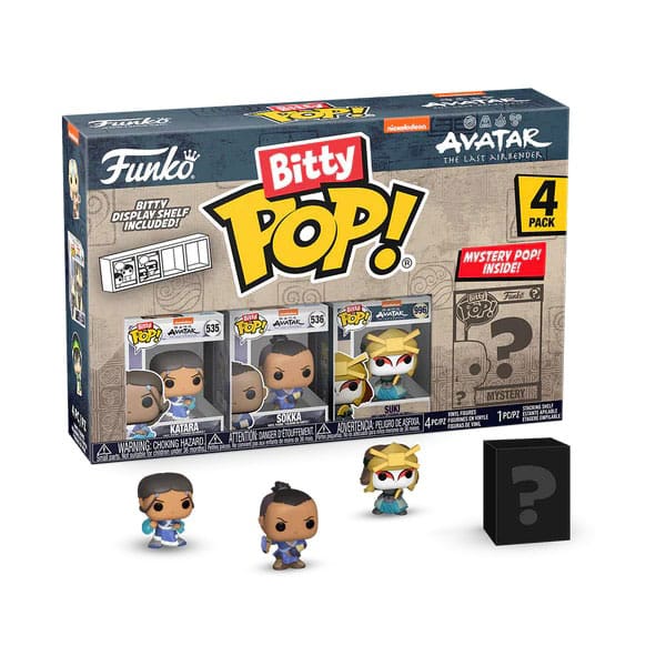Avatar - Herr der Elemente: POP Bitty Katara/Sokka/Suki/Mystery