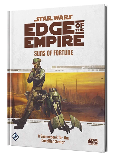 Star Wars RPG: Edge of the Empire - Suns of Fortune (neu) Star Wars, Edge of the Empire, Suns of Fortune, Buch, Corellianer Sektor