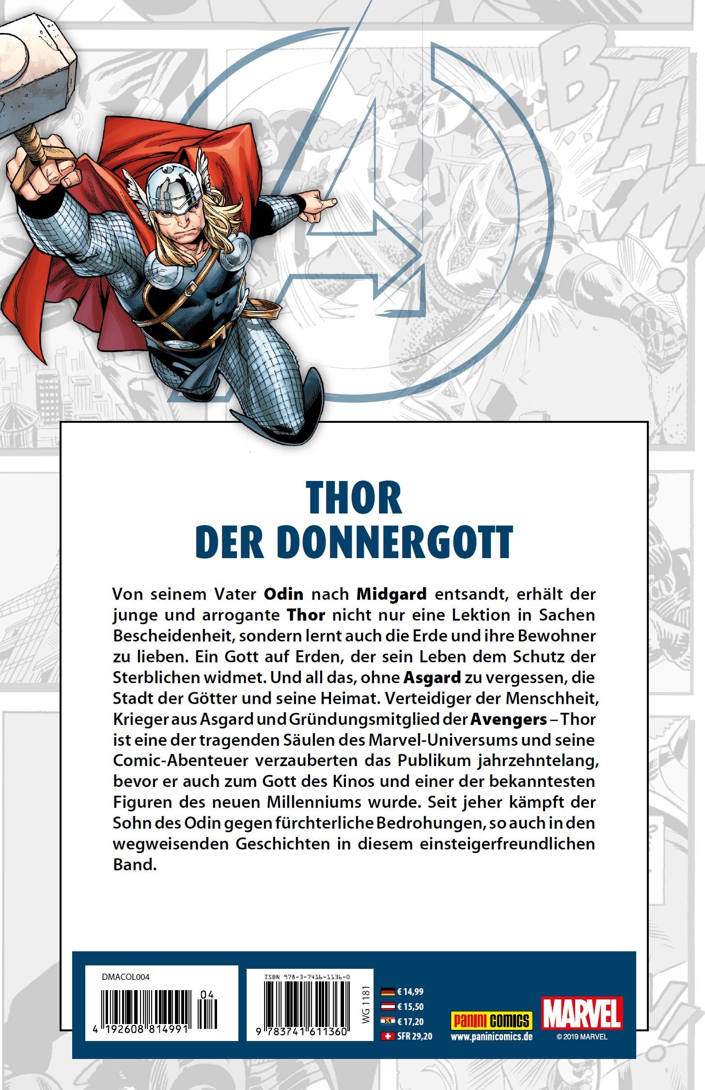 Avengers Collection Bd.4: Thor Thor, Thor der Donnergott, Marvel, Comics, Comic-Book