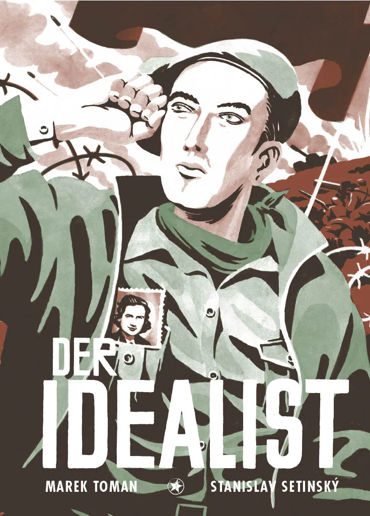 militärisch, Plakat, Illustration, Soldat, Der Idealist