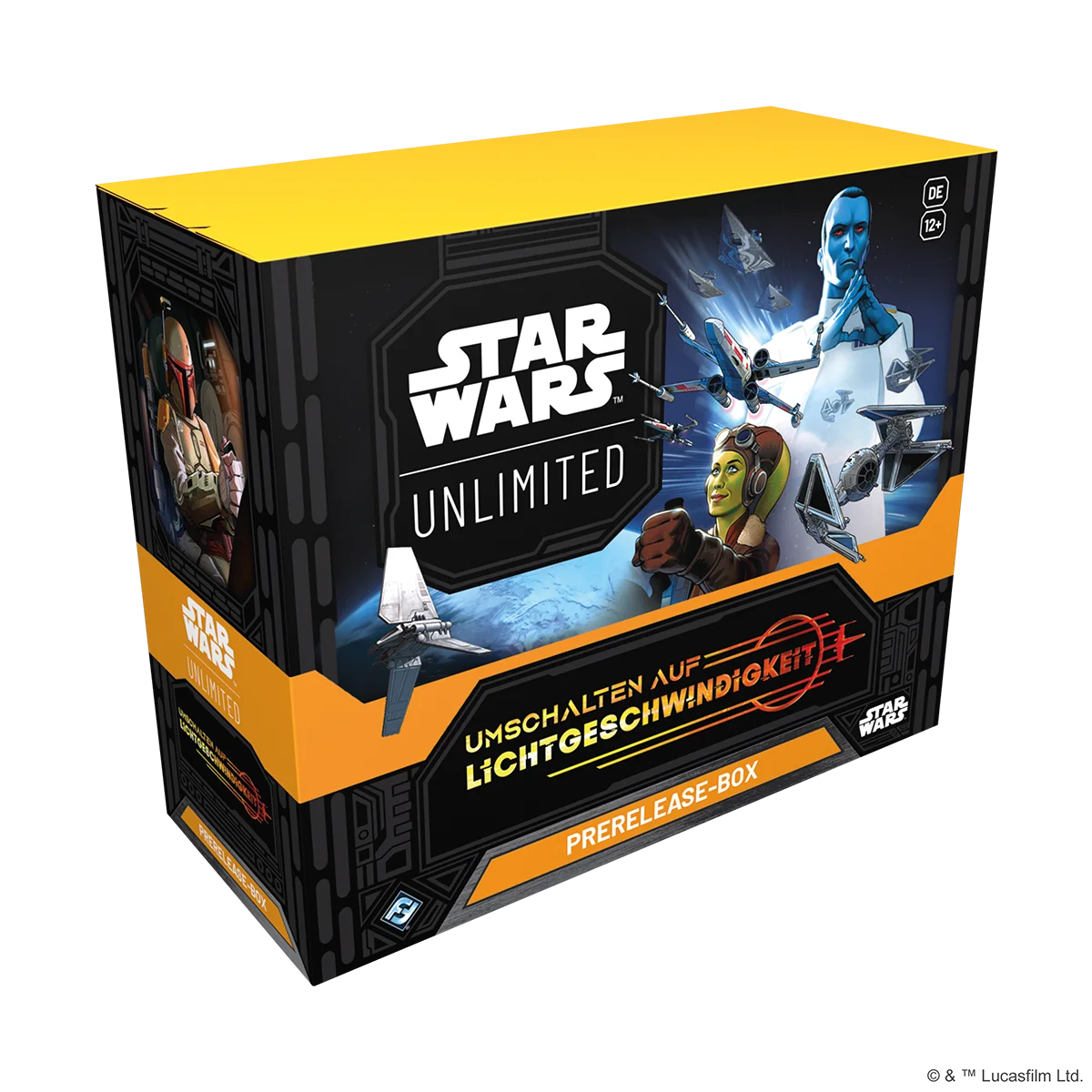 Star Wars Unlimited CCG dt.: Umschalten auf Lichtgeschwindigkeit - Prerelease-Box Star Wars Unlimited CCG dt.: Umschalten auf Lichtgeschwindigkeit - Prerelease-Box