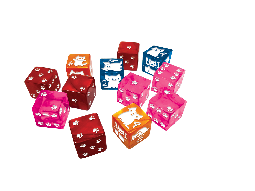 Kitten D6 Dice Set Kitten D6 Dice Set