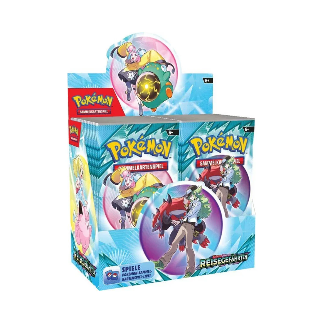 Pokémon CCG dt.: Karmesin & Purpur Reisegefährten Booster Display (KP09)