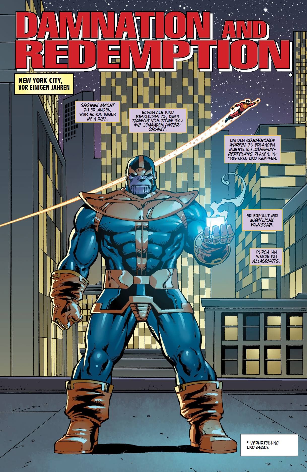 Avengers Collection Bd.6: Thanos comic, superhero, panzer, blauer stoff?, heldenfigur