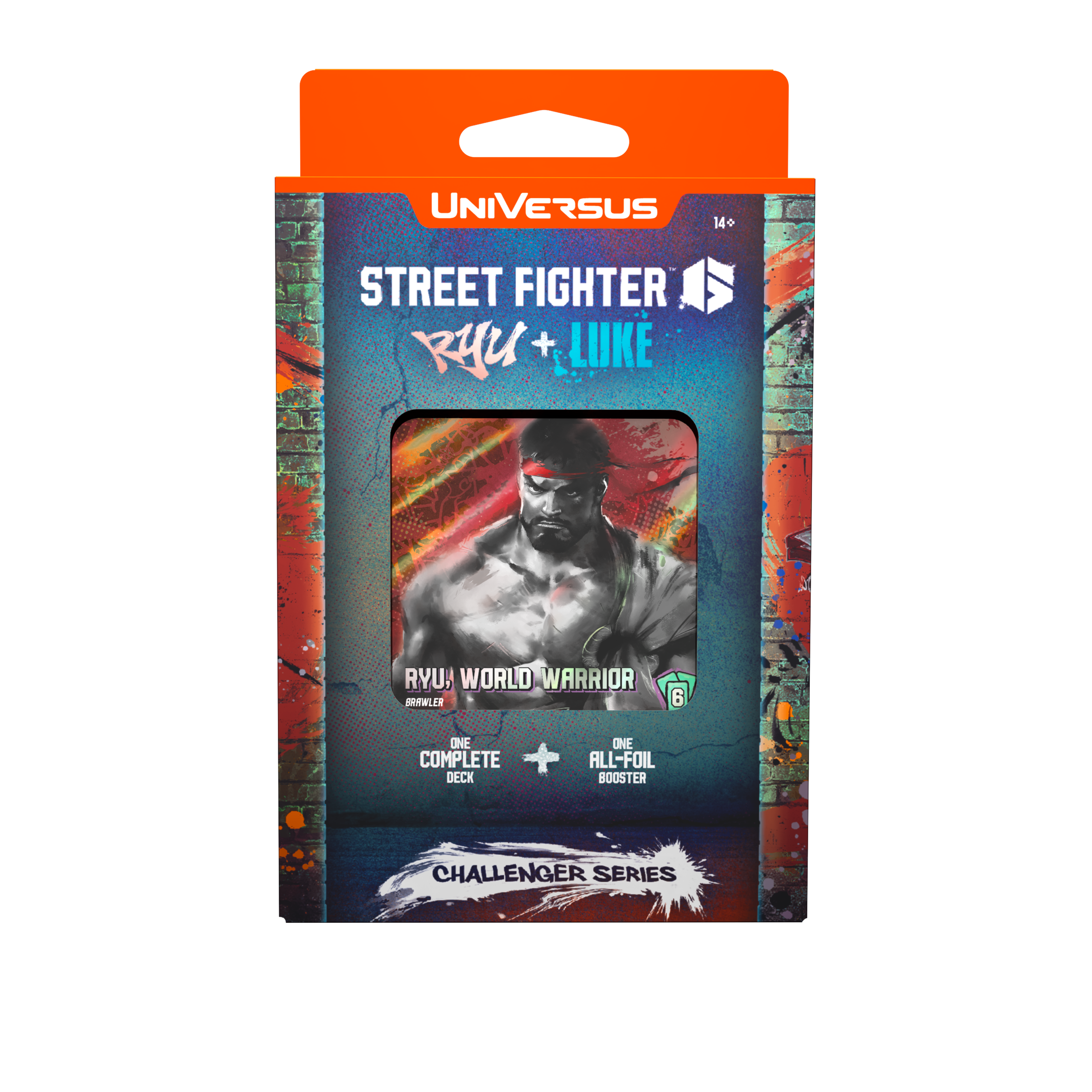 Universus CCG: Street Fighter Challenger Deck Ryu + Luke