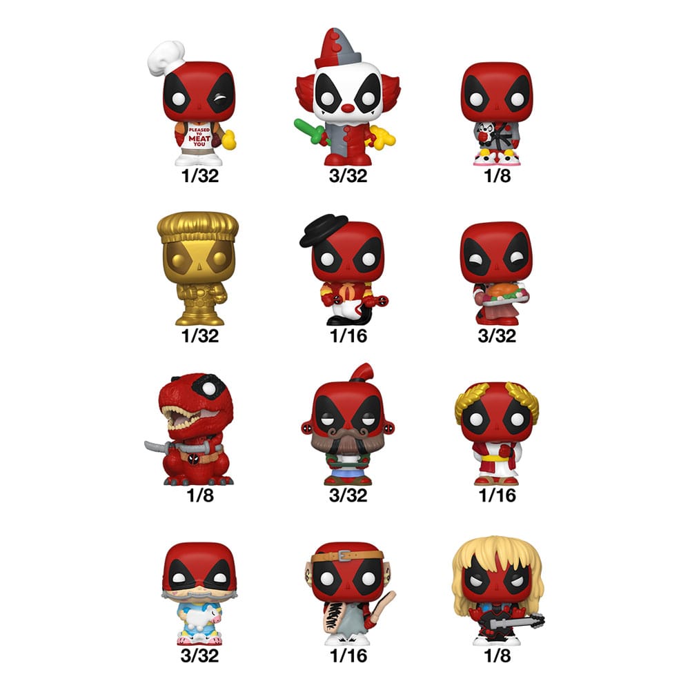 Deadpool: POP Bitty Deadpool Blindbag 2,5cm Deadpool: POP Bitty Deadpool Blindbag 2,5cm