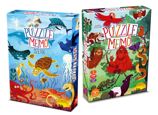 Puzzle-Memo Ozean
