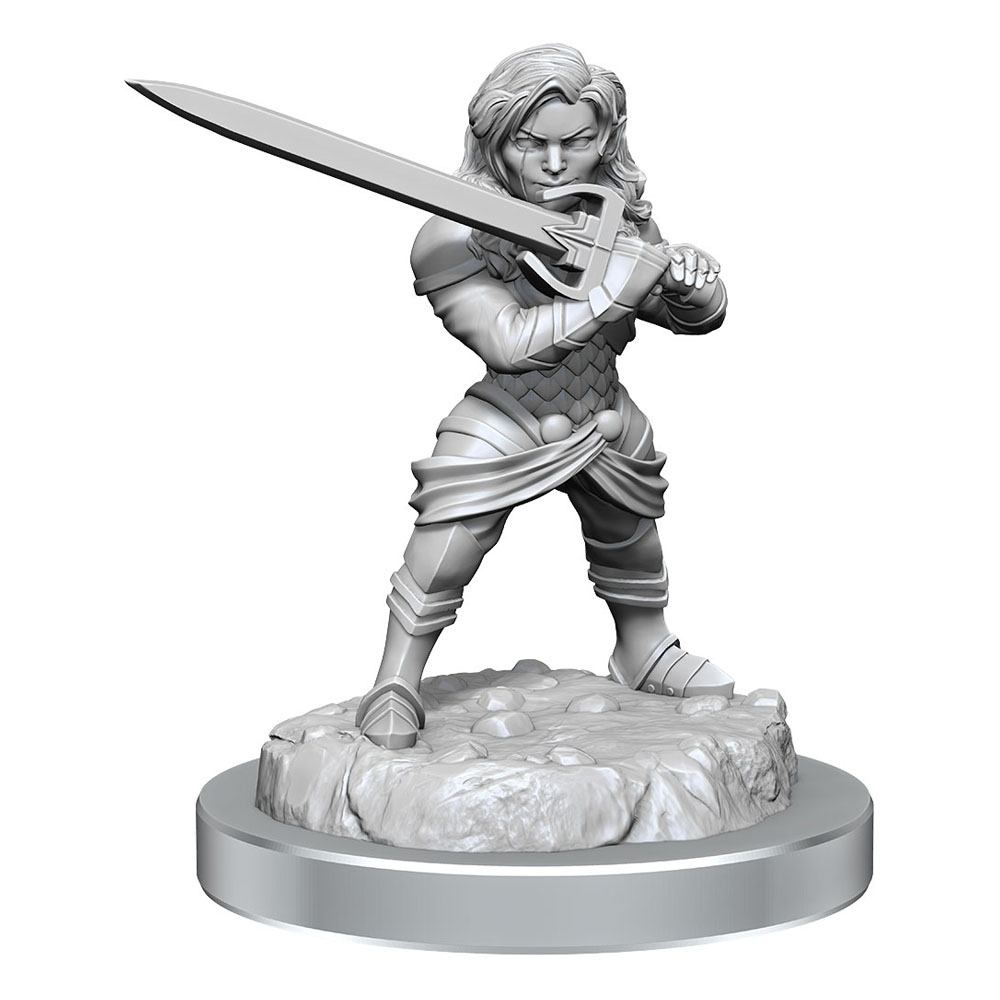 Critical Role Miniatures: Female Human Wizard & Female Halfling Critical Role Miniatures: Female Human Wizard & Female Halfling