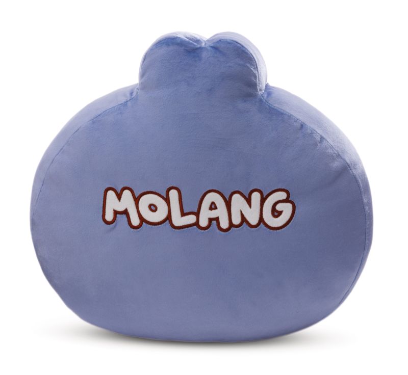 Molang: Plüsch Kissen Molang Gesicht flach 35cm Molang: Plüsch Kissen Molang Gesicht flach 35cm