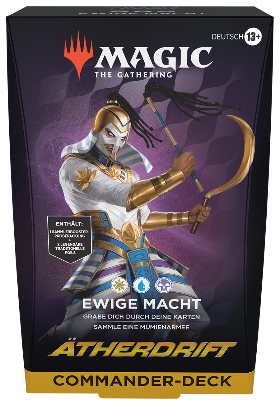 Magic CCG dt.: Ätherdrift Commander Deck "Ewige Macht"