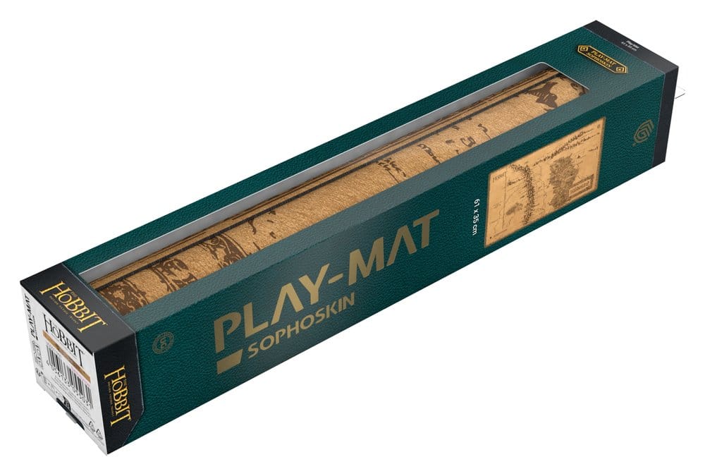 Ultimate Guard: Spielmatte Hobbit Wilderland Map (Sophoskin) 61x35cm Plank, Sopho skin, Holzlatte, Soposkin, Hobbit
