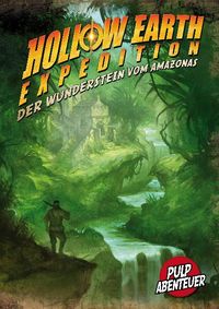 Hollow Earth Expedition: Der Wunderstein vom Amazonas Spielbox, Abenteuerfilm, Dschungel, Planet, Coverart
