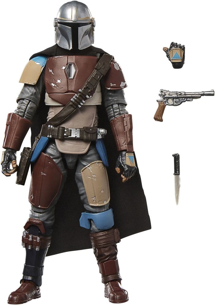 Boba Fett Figur, Mandalorianische Rüstungen, Helm, Schwert, Pistole
