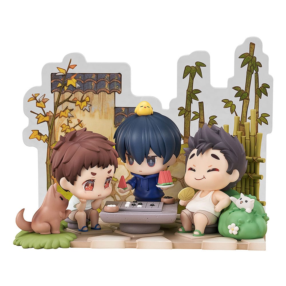 Time Raiders PVC Statue: Wu Xie+Zhang Qiling+Wang Pangzi Chibi spielend 12cm Time Raiders PVC Statue: Wu Xie+Zhang Qiling+Wang Pangzi Chibi spielend 12cm