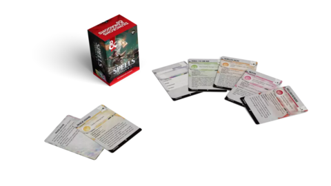 D&D: 5th Edition Trove Reference Cards - Spells Levels 0-1 Kartenspiel, Schachtel, Karten, Deck, Brettspiel-Zutaten