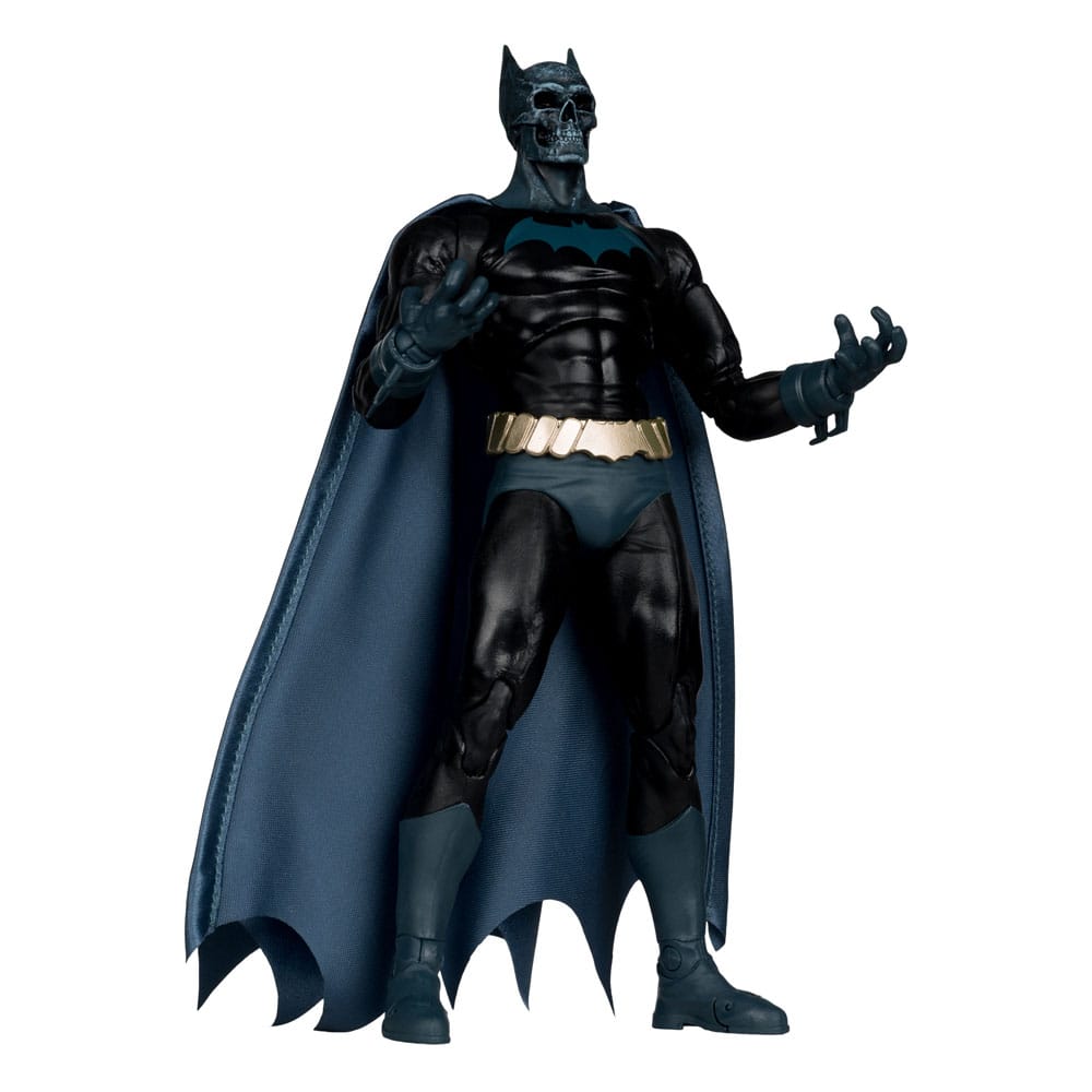 DC Multiverse AF: Black Mask as Batman (Beneath the Mask) 18cm Person, Batman, Kap, Kleidung