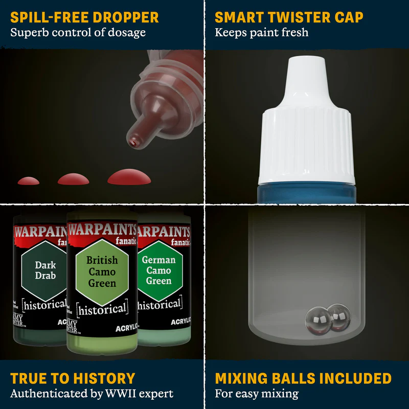 Army Painter: WPFH: WW2 American Paint Set Army Painter: WPFH: WW2 American Paint Set