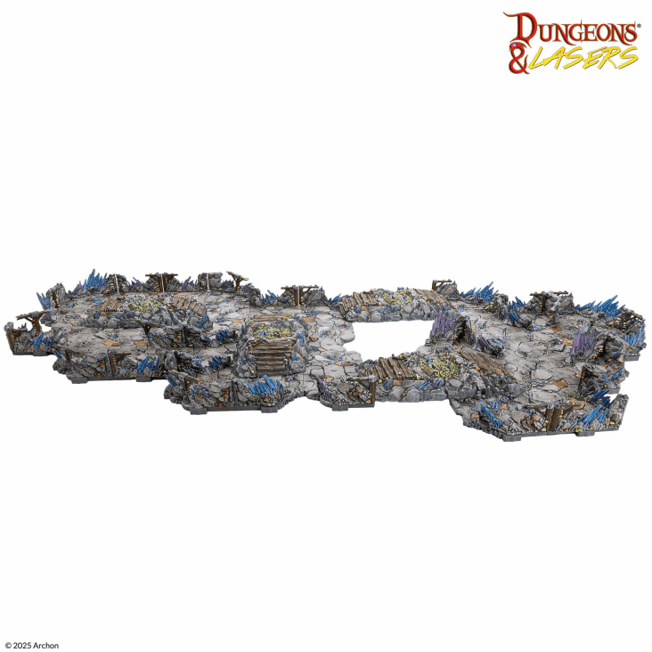 Dungeons & Lasers: Deep Mines Prepainted