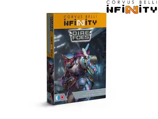 Infinity: Dire Foes Mission Pack 15 - Barrenlands Infinity: Dire Foes Mission Pack 15 - Barrenlands