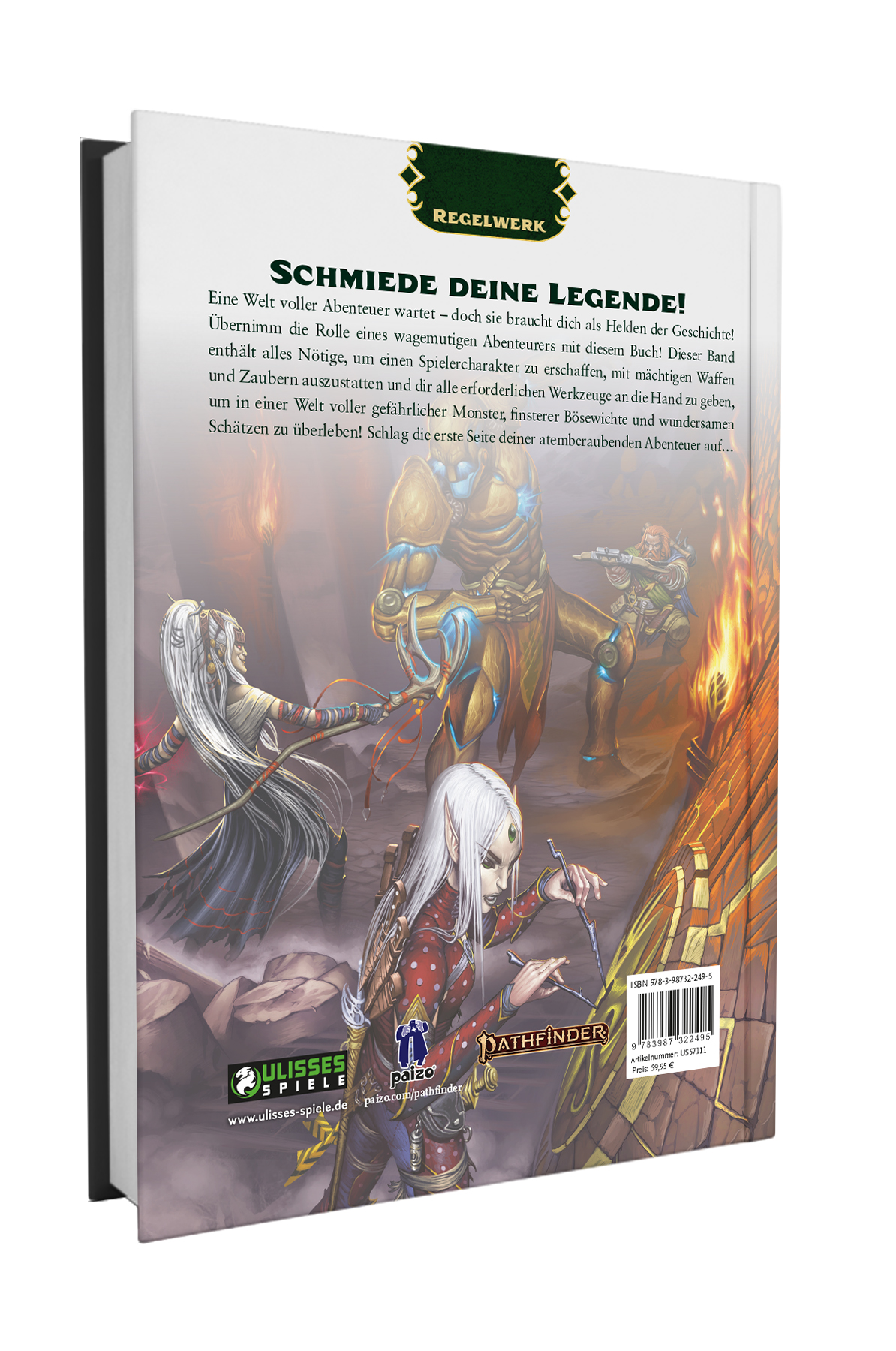 Pathfinder RSP: 2te Edition Kernregeln Spieler