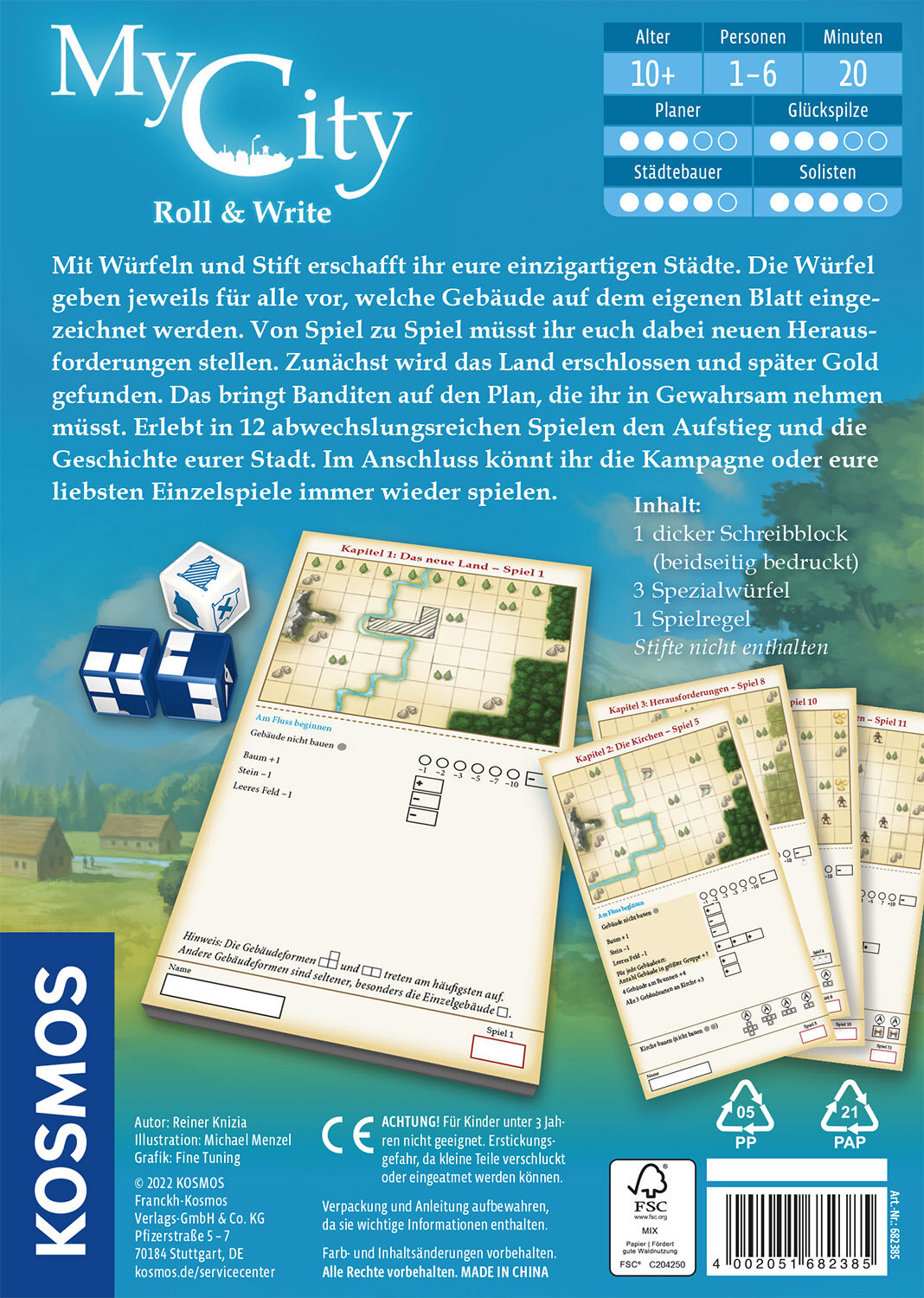 My City - Roll & Write My City - Roll & Write