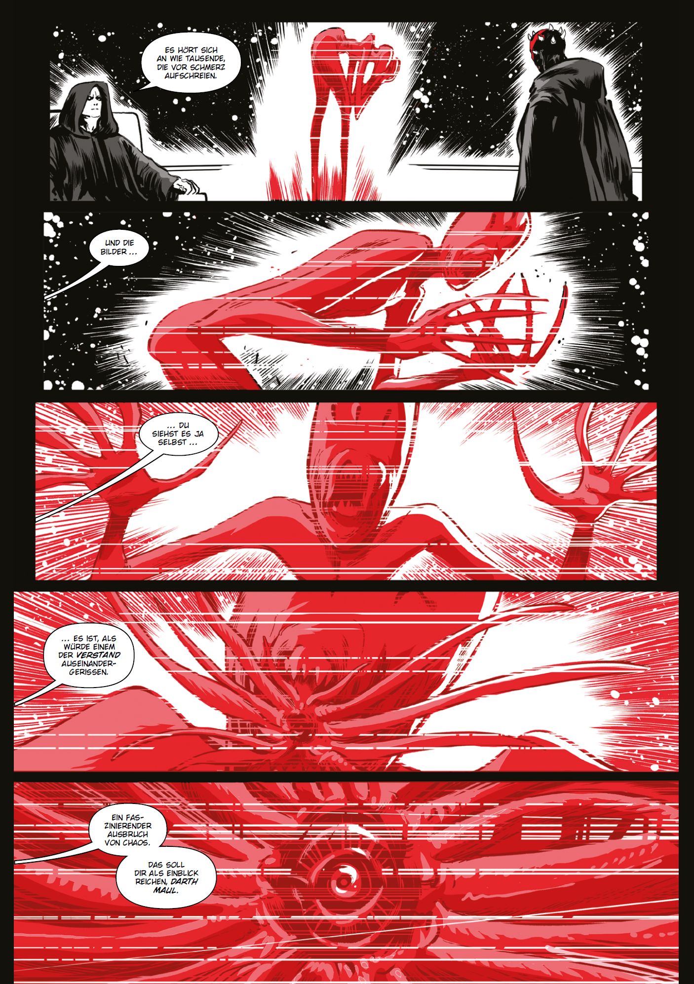 Star Wars: Darth Maul - Schwarz, Weiss und Rot Deluxe HC Star Wars: Darth Maul - Schwarz, Weiss und Rot Deluxe HC