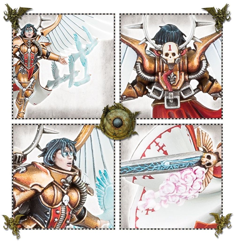 Warhammer 40K: Adepta Sororitas - Celestine the living Saint