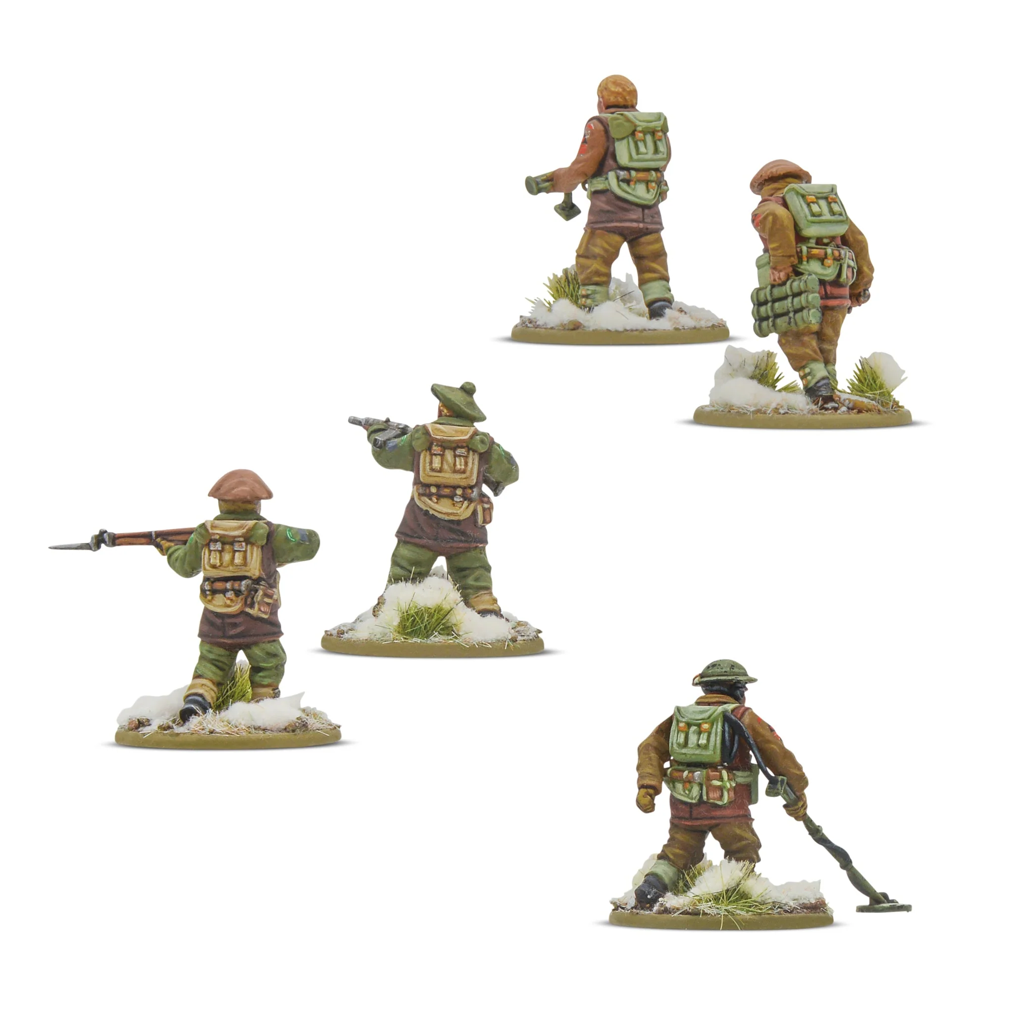 Bolt Action: British & Canadian - Infantry (winter) platoon